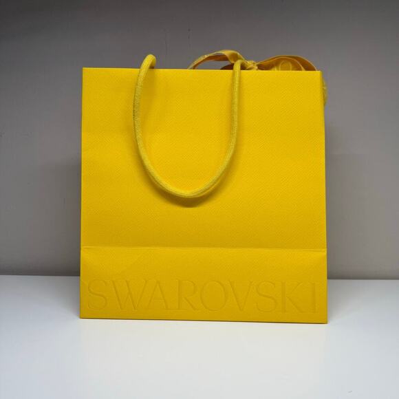 Swarovsky | Bracelet Storage Box w/ Gift Bag | Navy Blue | 8.75 x 2 x 1 in. - Picture 11 of 16